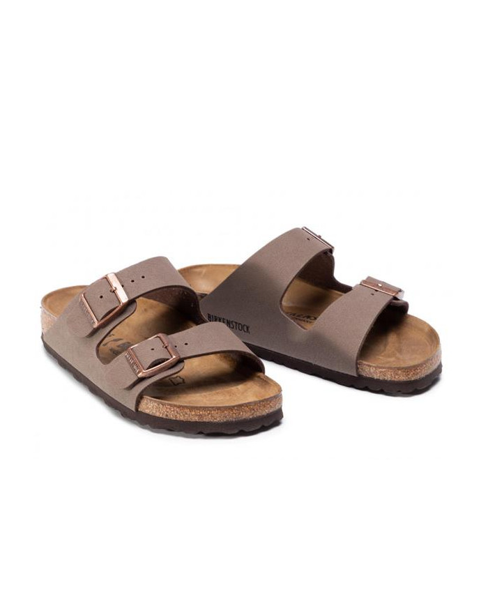 Birkenstock Klapki damskie ARIZONA BFBC NARROW 0151183 - Brązowe | Sklep Monotox