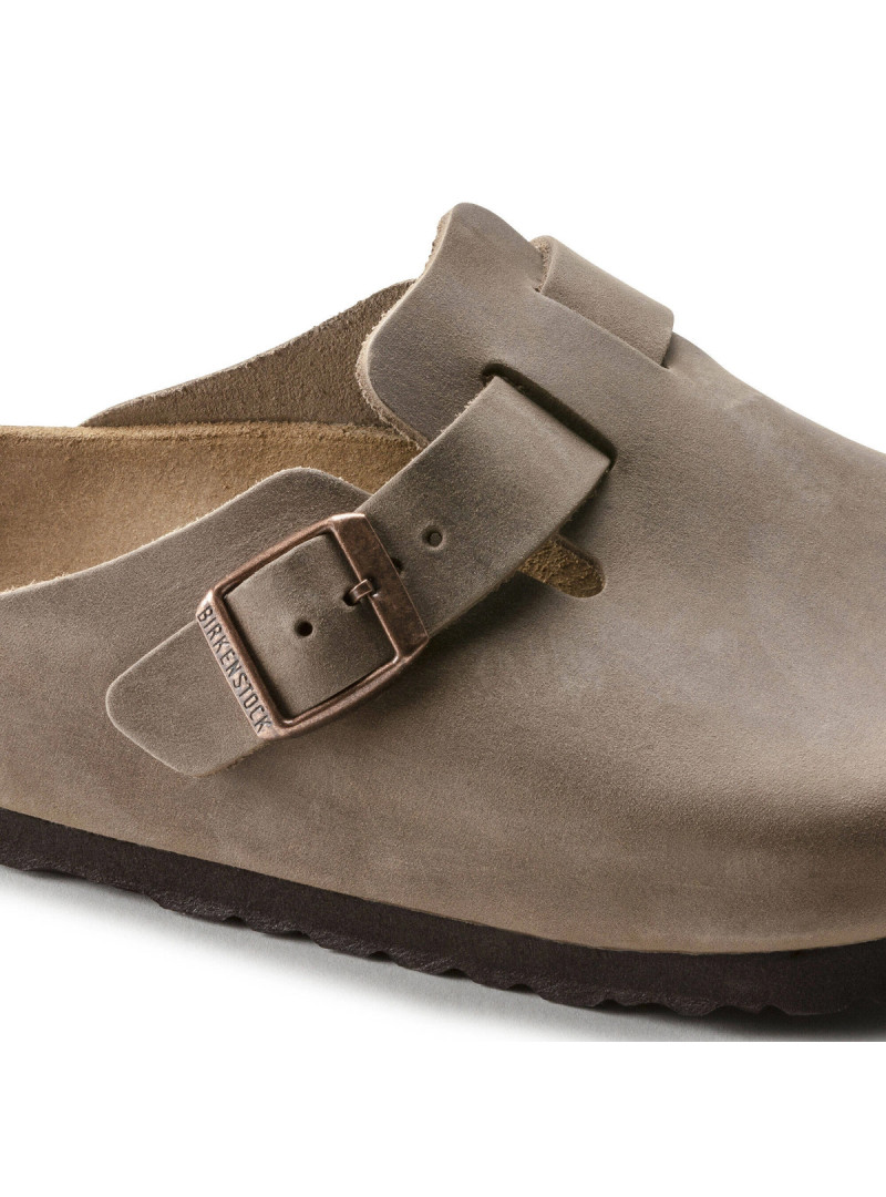 Birkenstock Damskie Klapki Boston Leoi Regular 0960811 Brązowy | Sklep Monotox