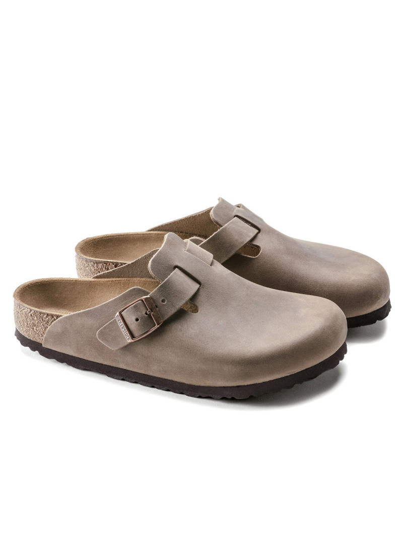 Birkenstock Damskie Klapki Boston Leoi Regular 0960811 Brązowy | Sklep Monotox