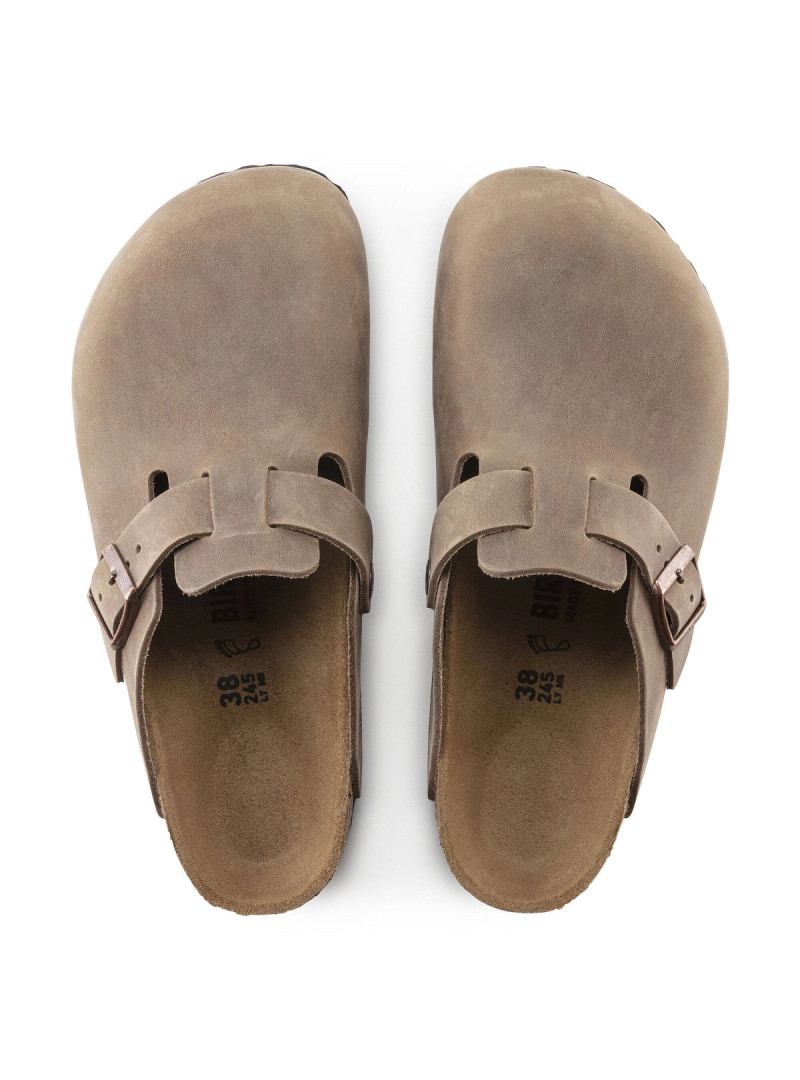 Birkenstock Damskie Klapki Boston Leoi Regular 0960811 Brązowy | Sklep Monotox
