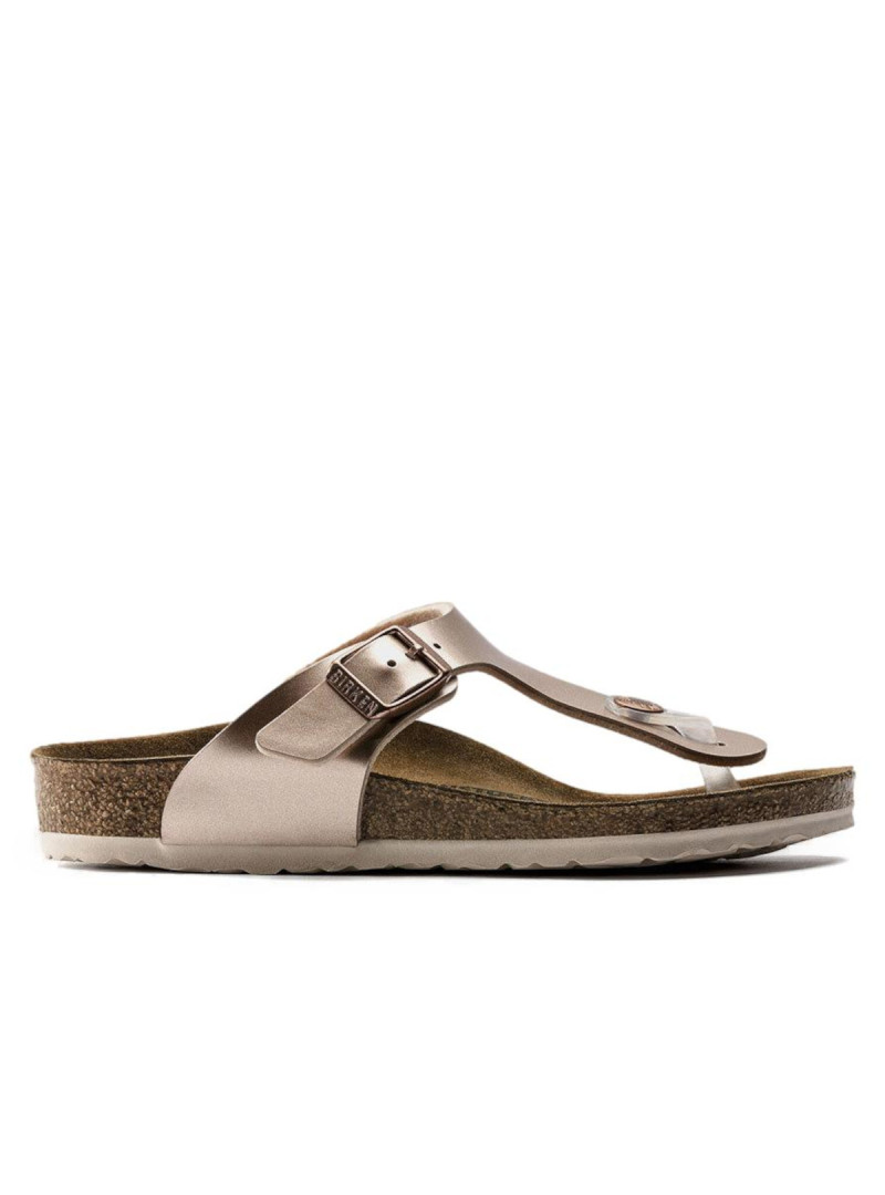 Birkenstock Dziecięce Junior Klapki Gizeh Kids BF Regular 1012525 Różowy | Sklep Monotox
