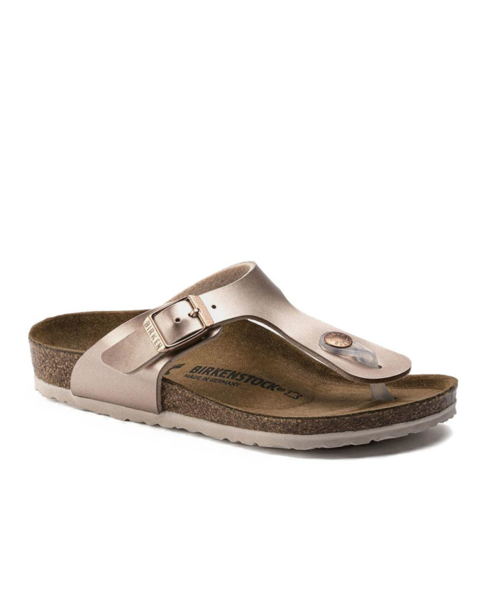 Birkenstock Dziecięce Junior Klapki Gizeh Kids BF Regular 1012525 Różowy | Sklep Monotox