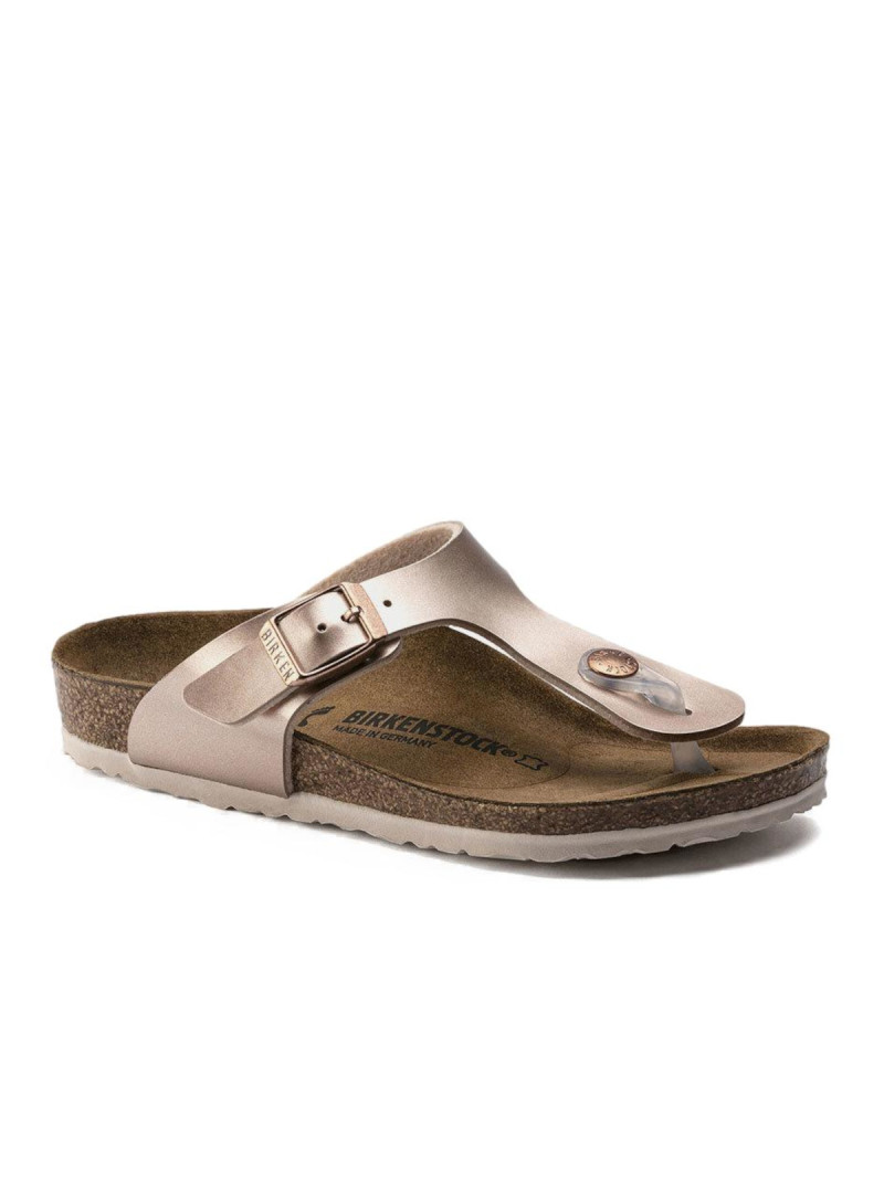 Birkenstock Dziecięce Junior Klapki Gizeh Kids BF Regular 1012525 Różowy | Sklep Monotox