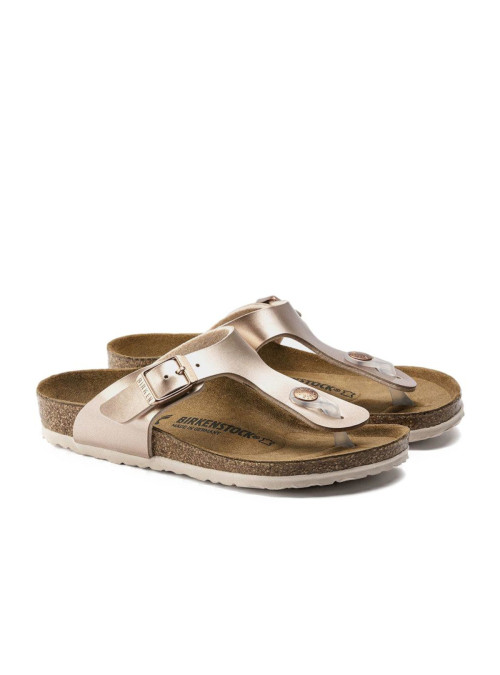Birkenstock Dziecięce Junior Klapki Gizeh Kids BF Regular 1012525 Różowy | Sklep Monotox