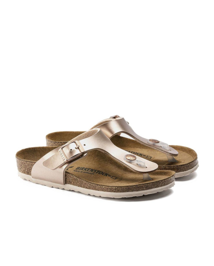 Birkenstock Dziecięce Junior Klapki Gizeh Kids BF Regular 1012525 Różowy | Sklep Monotox