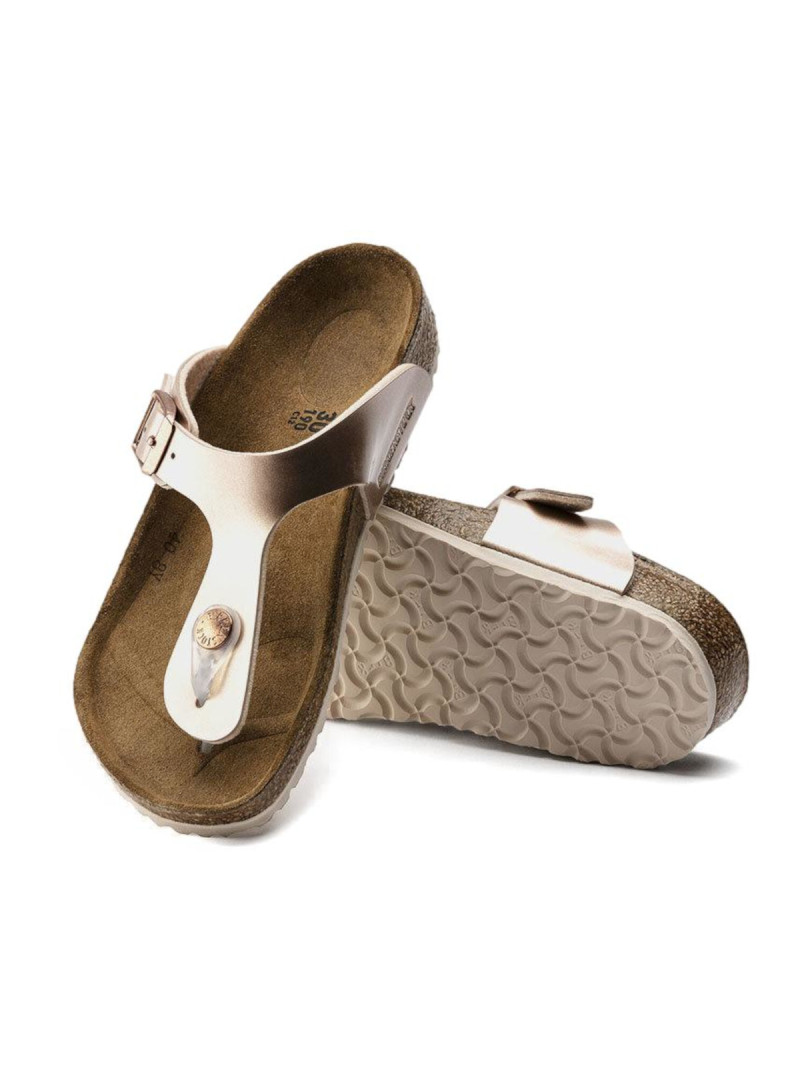 Birkenstock Dziecięce Junior Klapki Gizeh Kids BF Regular 1012525 Różowy | Sklep Monotox