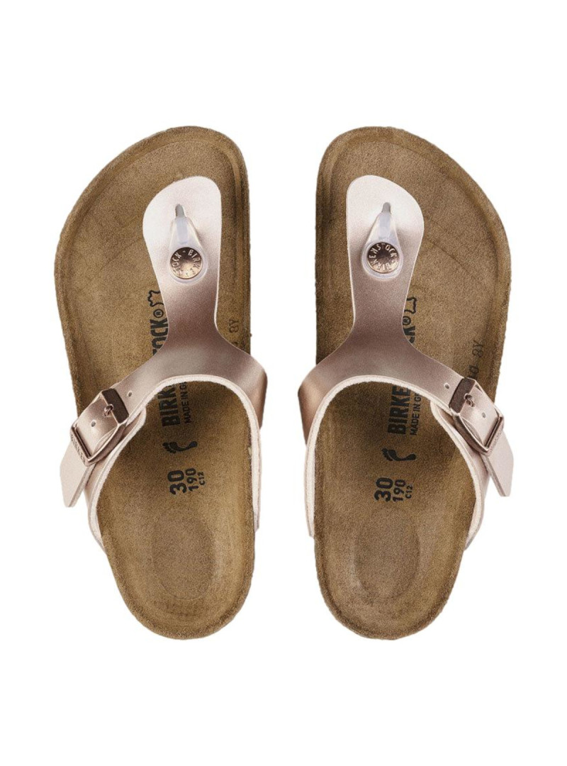 Birkenstock Dziecięce Junior Klapki Gizeh Kids BF Regular 1012525 Różowy | Sklep Monotox