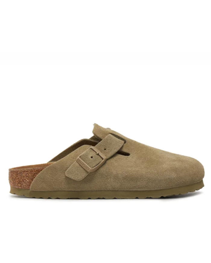 Birkenstock Damskie Klapki Boston Leve Narrow 1025844 Zielony | Sklep Monotox