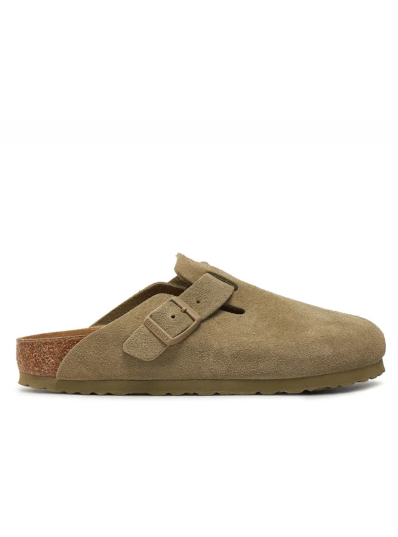 Birkenstock Damskie Klapki Boston Leve Narrow 1025844 Zielony | Sklep Monotox