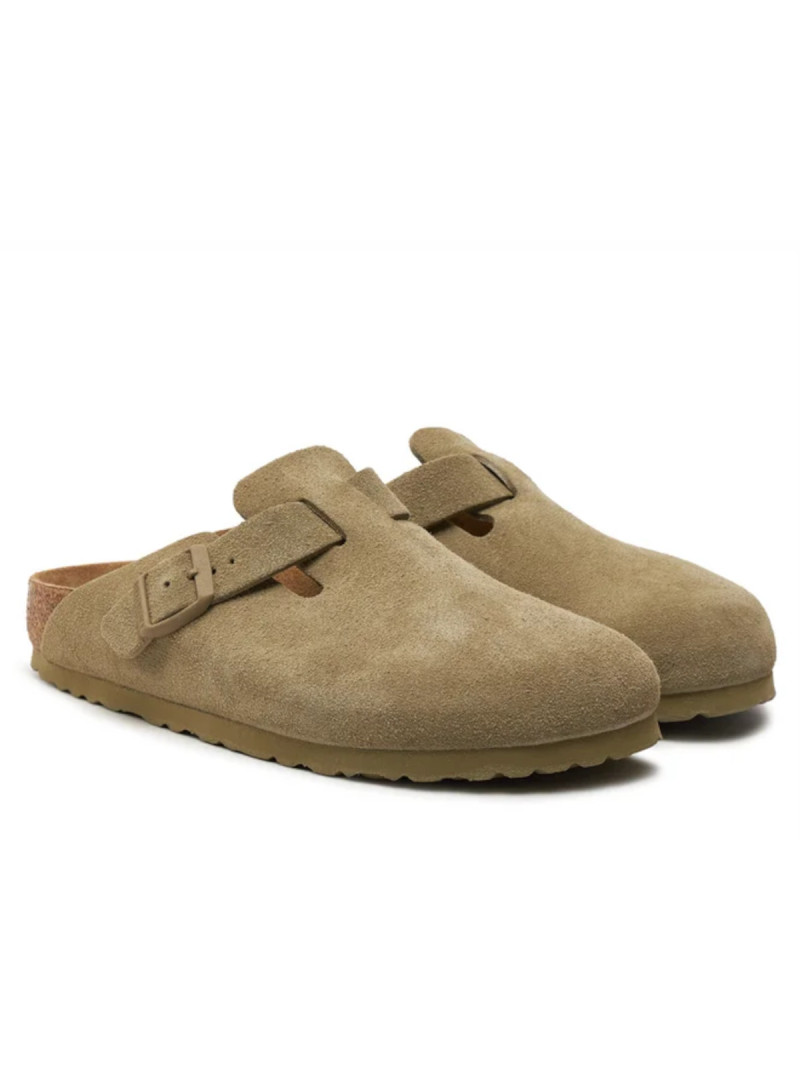 Birkenstock Damskie Klapki Boston Leve Narrow 1025844 Zielony | Sklep Monotox