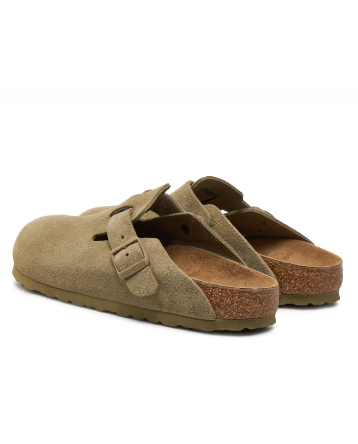 Birkenstock Damskie Klapki Boston Leve Narrow 1025844 Zielony | Sklep Monotox