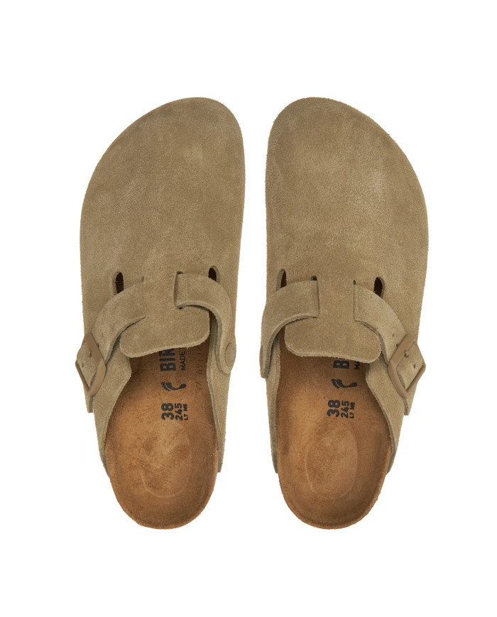 Birkenstock Damskie Klapki Boston Leve Narrow 1025844 Zielony | Sklep Monotox