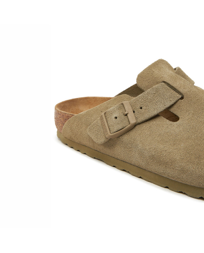Birkenstock Damskie Klapki Boston Leve Narrow 1025844 Zielony | Sklep Monotox