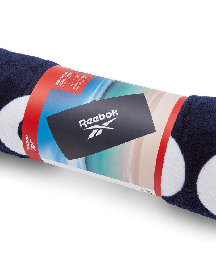 Reebok Ręcznik POSTIANO BEACH TOWEL 52000NV - Granatowy | Sklep Monotox