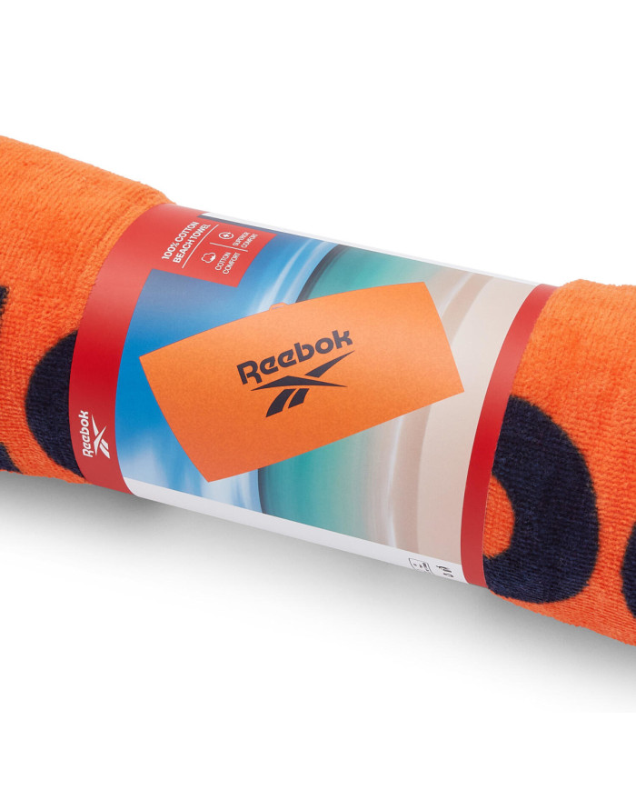 Reebok Ręcznik POSTIANO BEACH TOWEL 52000OR - Pomarańczowy | Sklep Monotox