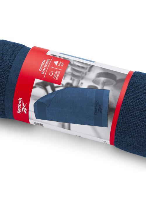 Reebok Ręcznik CAPRI GYM TOWEL 52002BL - Granatowy | Sklep Monotox