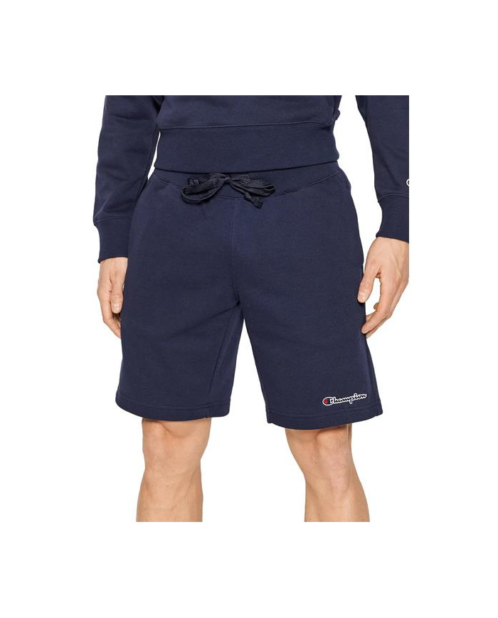 Champion Męskie Szorty Bermuda 217068BS538 Granatowy | Sklep Monotox