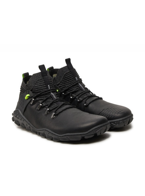 Vivobarefoot Buty męskie MAGNA FOREST ESC MENS OBSIDIAN/LIME 309082-02 - Czarne | Sklep Monotox