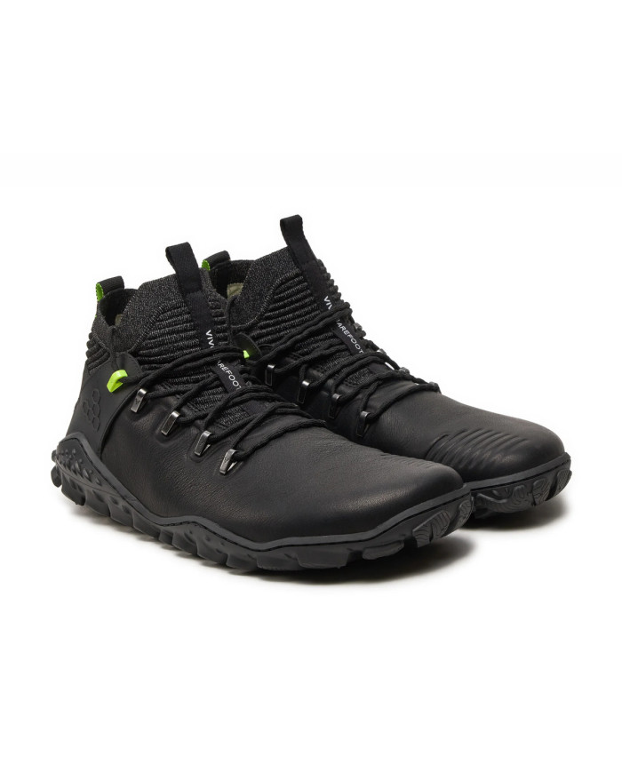 Vivobarefoot Buty męskie MAGNA FOREST ESC MENS OBSIDIAN/LIME 309082-02 - Czarne | Sklep Monotox