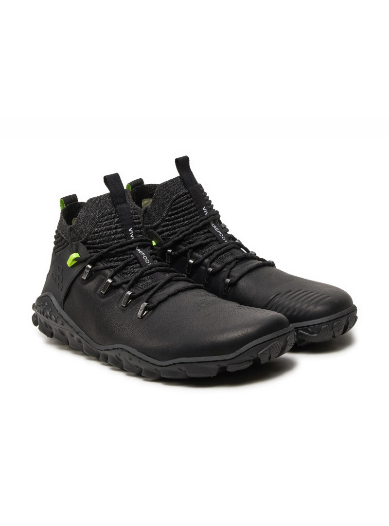 Vivobarefoot Buty męskie MAGNA FOREST ESC MENS OBSIDIAN/LIME 309082-02 - Czarne | Sklep Monotox