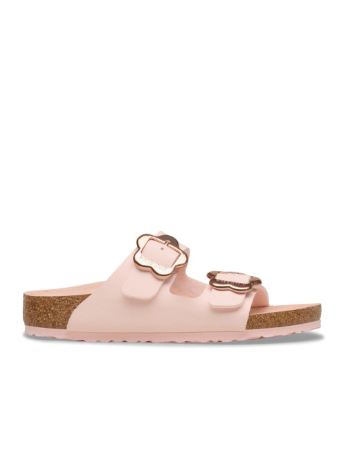 Birkenstock Klapki ARIZONA KIDS FLOWER BUCKLE BF 1031607 - Różowe | Sklep Monotox