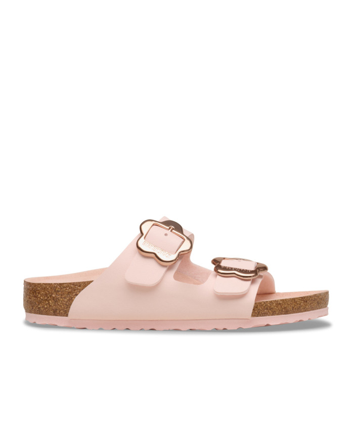 Birkenstock Klapki ARIZONA KIDS FLOWER BUCKLE BF 1031607 - Różowe | Sklep Monotox