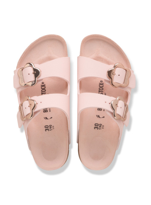 Birkenstock Klapki ARIZONA KIDS FLOWER BUCKLE BF 1031607 - Różowe | Sklep Monotox