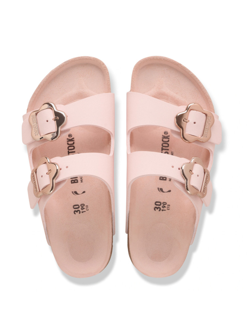 Birkenstock Klapki ARIZONA KIDS FLOWER BUCKLE BF 1031607 - Różowe | Sklep Monotox