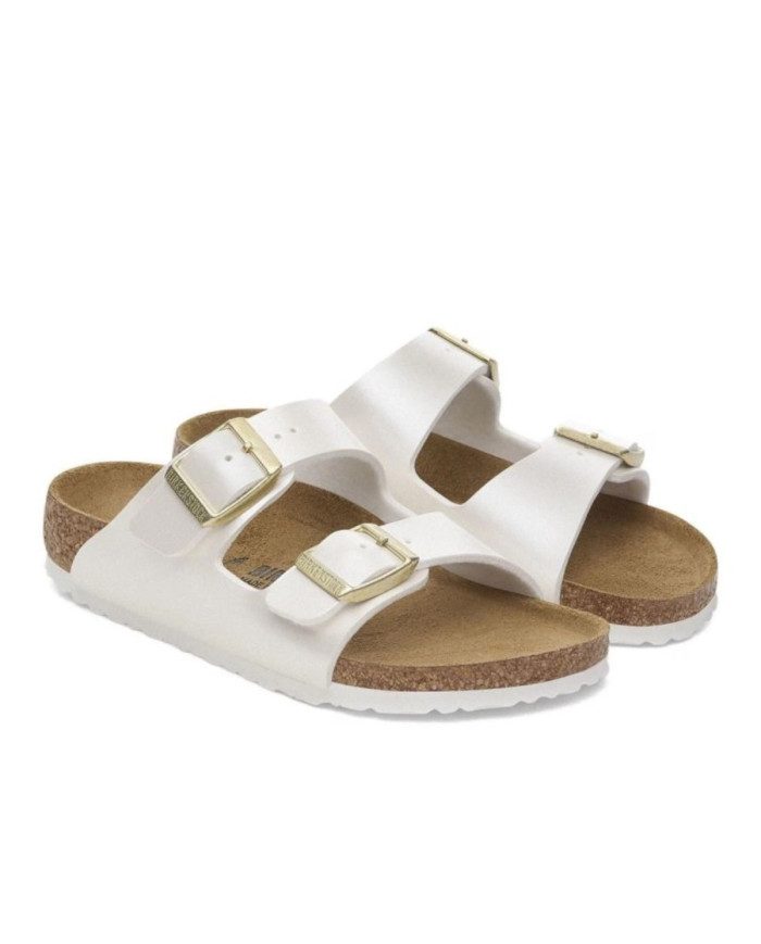 Birkenstock Dziecięce Klapki Arizona Kids Bf Regular 1029446 Biały | Sklep Monotox
