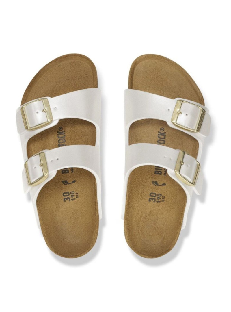 Birkenstock Dziecięce Klapki Arizona Kids Bf Regular 1029446 Biały | Sklep Monotox