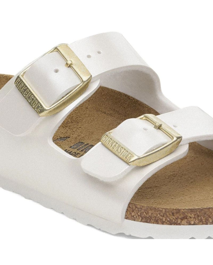 Birkenstock Dziecięce Klapki Arizona Kids Bf Regular 1029446 Biały | Sklep Monotox