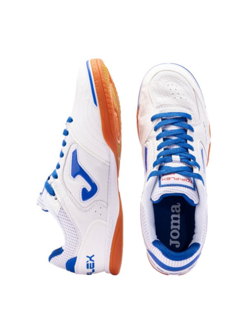 Joma Buty męskie TOP FLEX 2622 WHITE INDOOR TOPW2622IN - Białe | Sklep Monotox