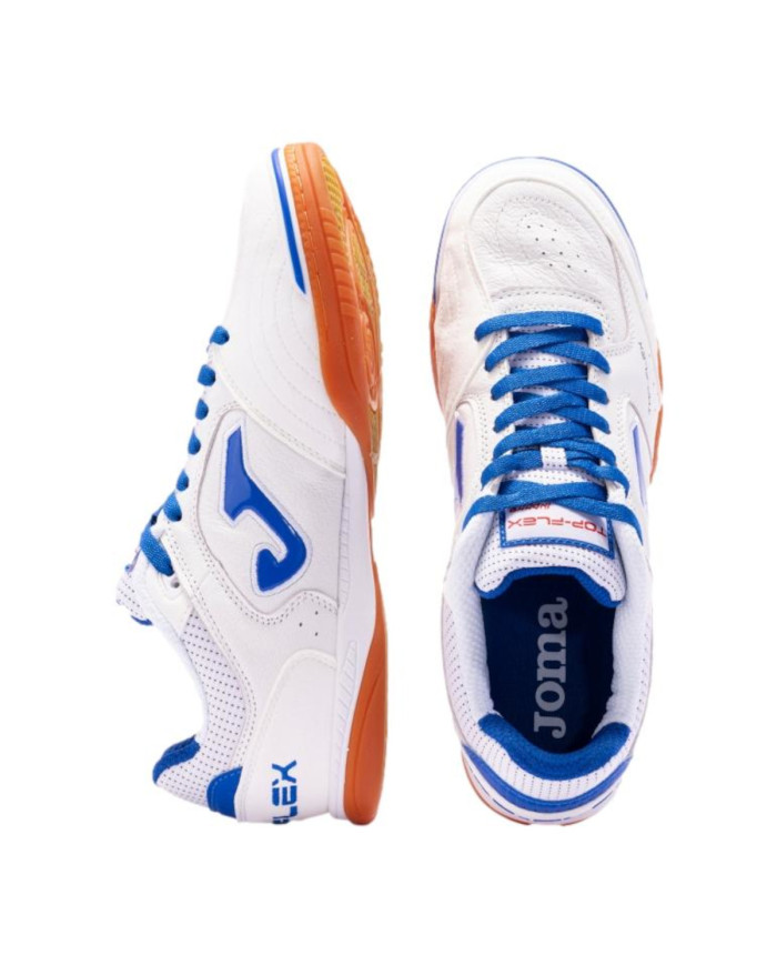 Joma Buty męskie TOP FLEX 2622 WHITE INDOOR TOPW2622IN - Białe | Sklep Monotox