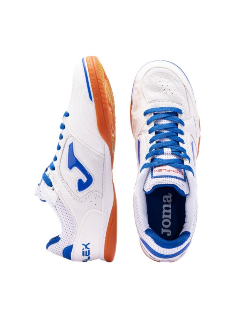 Joma Buty męskie TOP FLEX 2622 WHITE INDOOR TOPW2622IN - Białe | Sklep Monotox