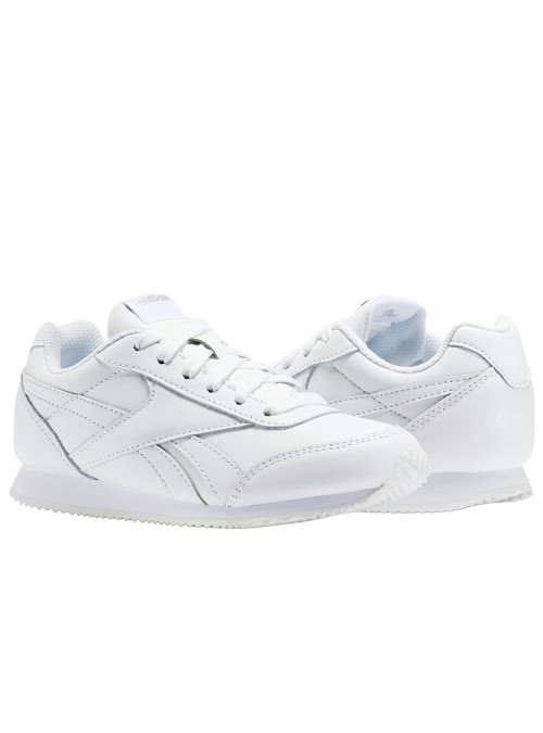 Reebok Buty dziecięce ROYAL CL JOGGER V70492 - Białe | Sklep Monotox