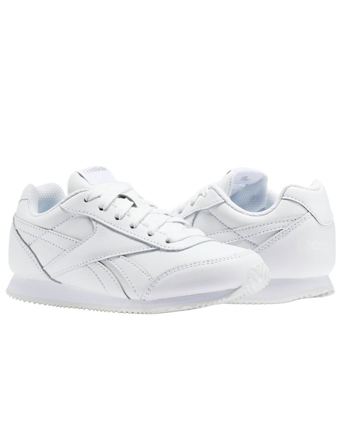 Reebok Buty dziecięce ROYAL CL JOGGER V70492 - Białe | Sklep Monotox