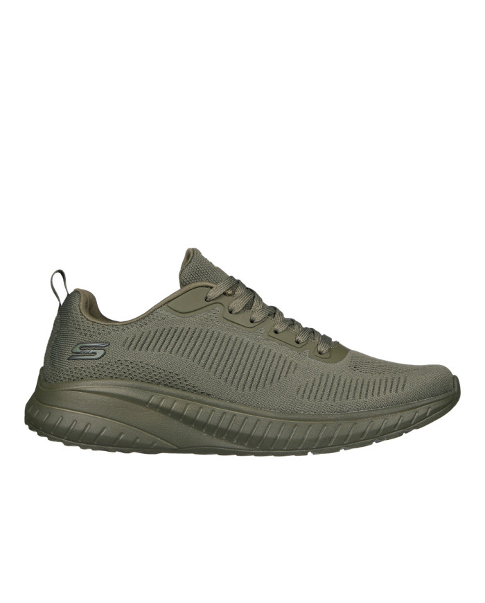 Skechers Buty męskie BOBS SQUAD CHAOS-PRISM BOLD 118000OLV - Zielone | Sklep Monotox