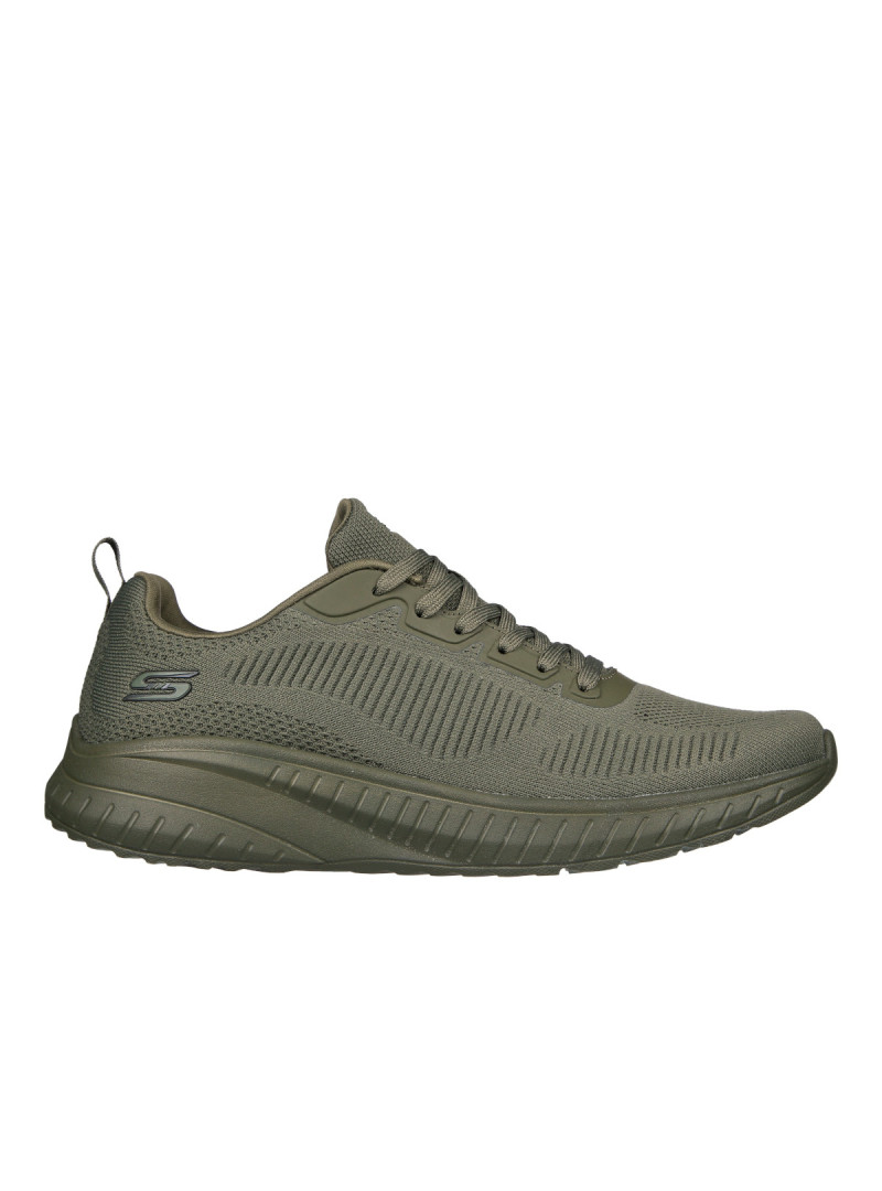 Skechers Buty męskie BOBS SQUAD CHAOS-PRISM BOLD 118000OLV - Zielone | Sklep Monotox