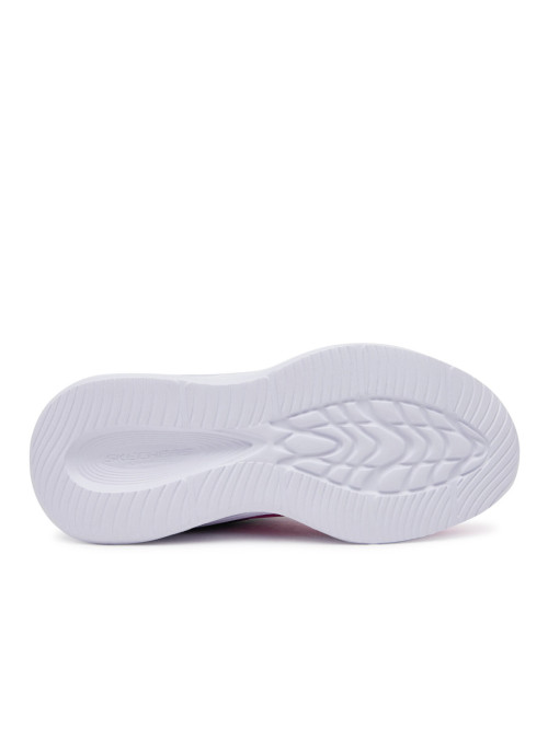Skechers Buty dziecięce SKECHERS SOLA GLOW OMBRE DELUXE 303714LBKHP - Różowe | Sklep Monotox