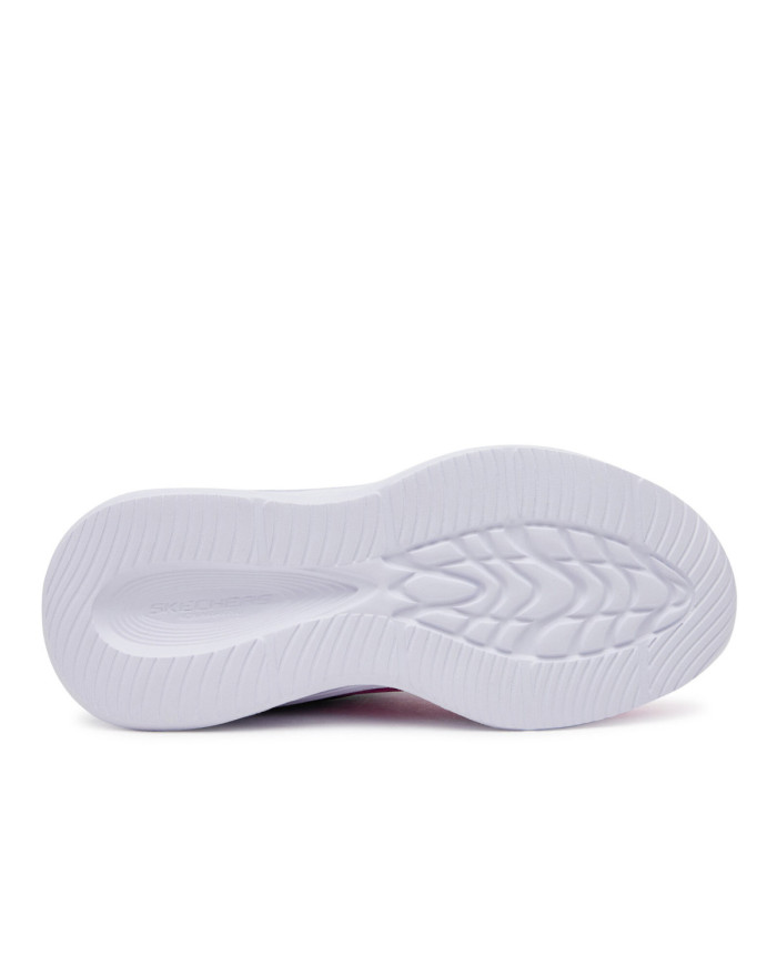 Skechers Buty dziecięce SKECHERS SOLA GLOW OMBRE DELUXE 303714LBKHP - Różowe | Sklep Monotox