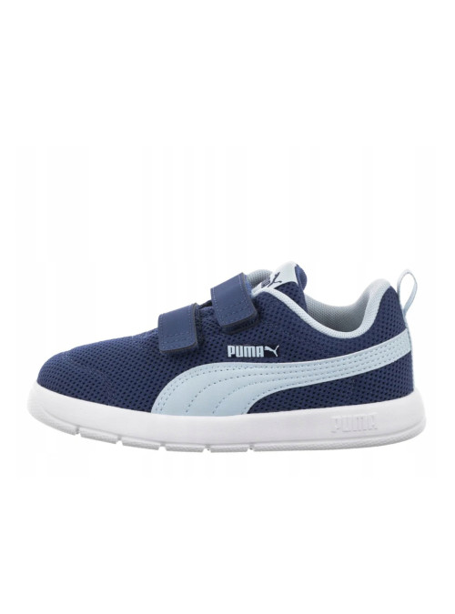 Puma Buty dziecięce COURTFLEX V3 MESH INF 39808619 - Granatowe | Sklep Monotox