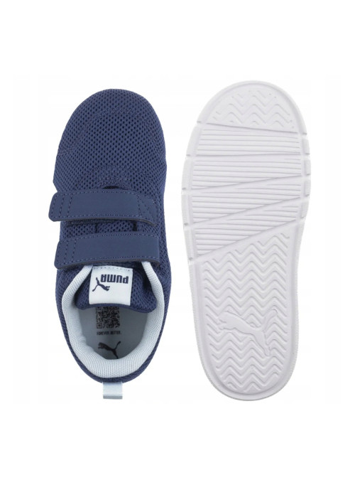 Puma Buty dziecięce COURTFLEX V3 MESH INF 39808619 - Granatowe | Sklep Monotox