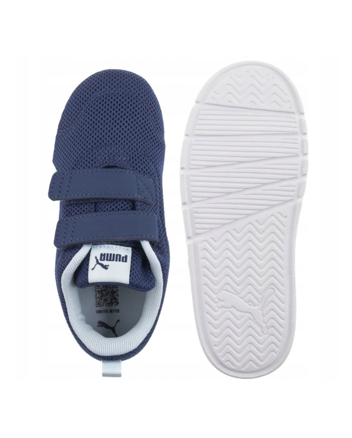 Puma Buty dziecięce COURTFLEX V3 MESH INF 39808619 - Granatowe | Sklep Monotox