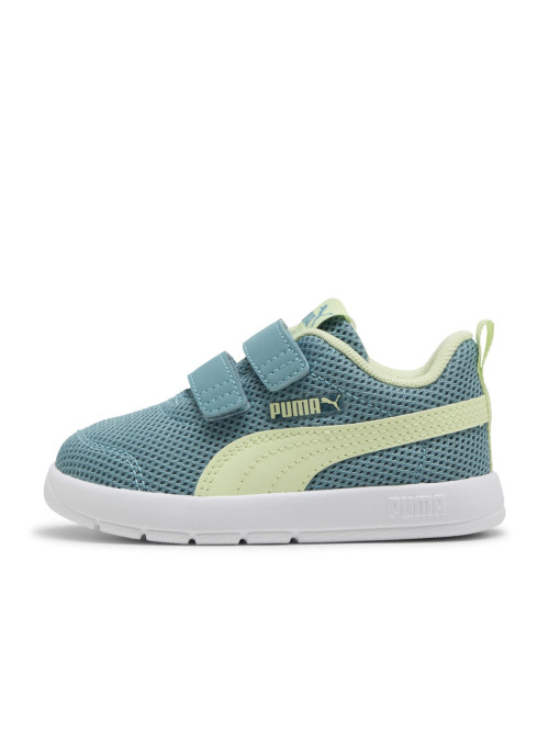 Puma Buty COURTFLEX V3 MESH INF 39808620 - Zielone | Sklep Monotox