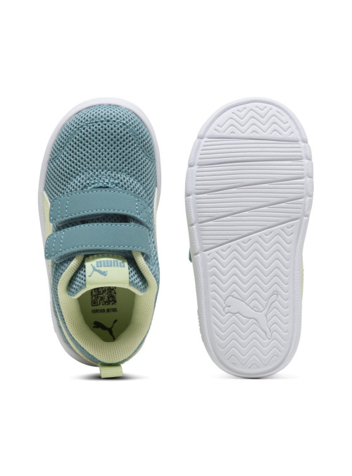 Puma Buty COURTFLEX V3 MESH INF 39808620 - Zielone | Sklep Monotox