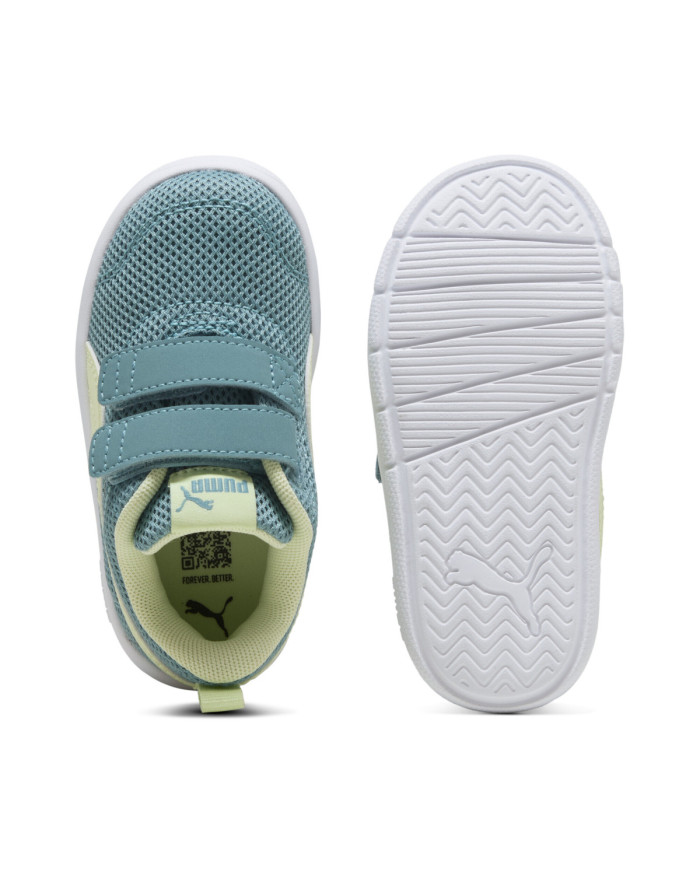 Puma Buty COURTFLEX V3 MESH INF 39808620 - Zielone | Sklep Monotox