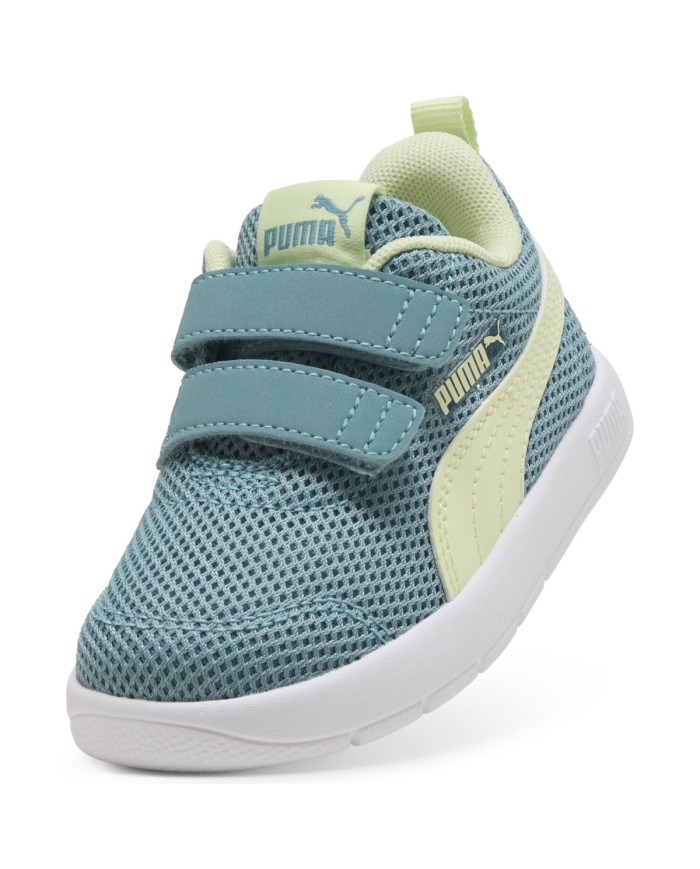 Puma Buty COURTFLEX V3 MESH INF 39808620 - Zielone | Sklep Monotox