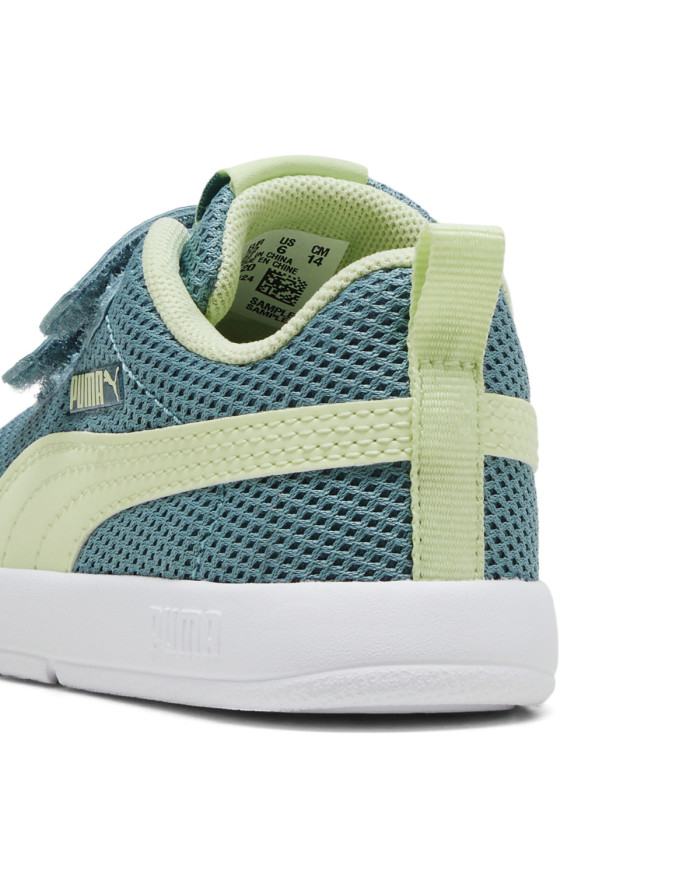 Puma Buty COURTFLEX V3 MESH INF 39808620 - Zielone | Sklep Monotox