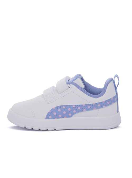 Puma Buty dziecięce COURTFLEX V3 DOTTY V INF 39875907 - Białe | Sklep Monotox