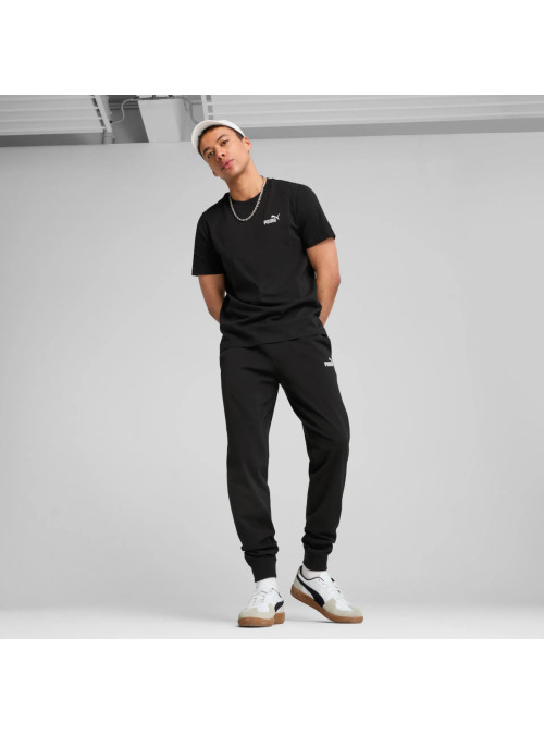 Puma Męski T-shirt Ess Small No. 1 Logo Tee 68253401 Czarny | Sklep Monotox